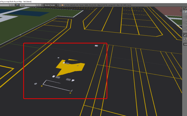 screen shot of a COLLADA file with problematic overlaid shapes